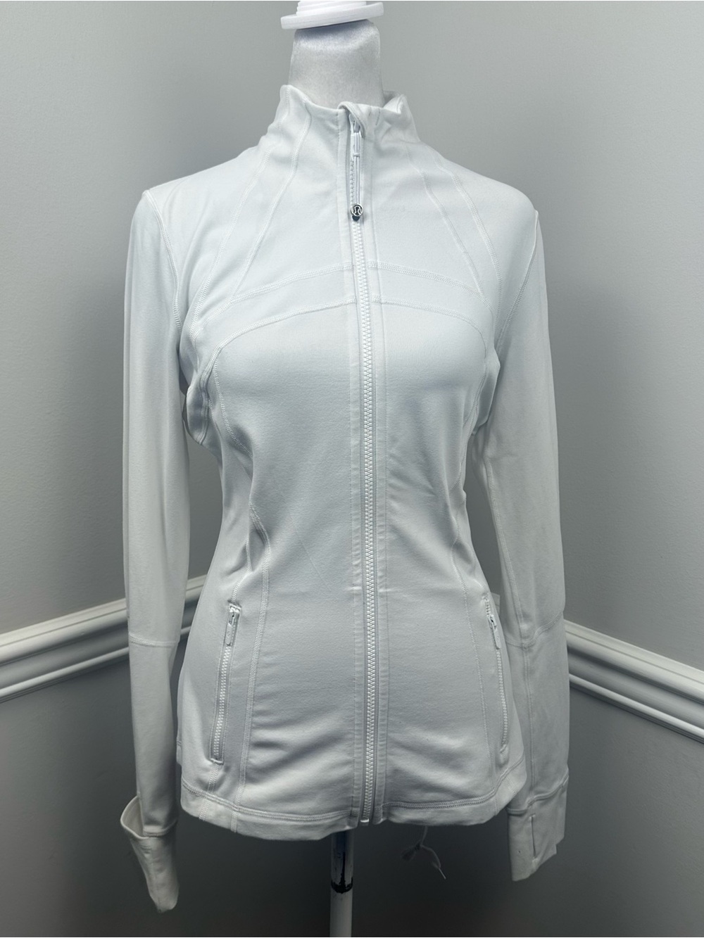 lululemon athletica White Full-Zip Define Jacket 8
